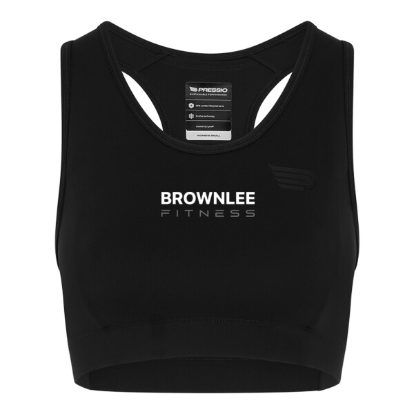 Women's Sustain Long Line Crop Bra Thumbnail